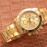 Rolex Daytona Cosmograph Yellow Gold Dial 116528 Oyster Replica - Image 5
