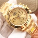 Rolex Daytona Cosmograph Yellow Gold Dial 116528 Oyster Replica - Image 2