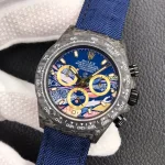 Rolex Daytona Cosmograph Color Fish Pattern Dial 2071401 Replica - Image 3