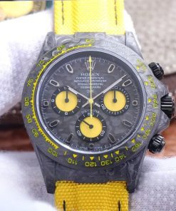 Rolex Daytona DiW NTPT Carbon 46490 Lemon Edition Replica