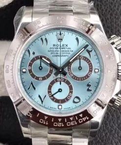 Rolex Daytona Platinum Ice-Blue Arabic Dial 116506-0001 Oyster Replica