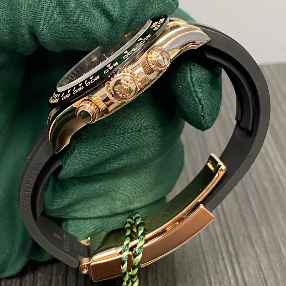 Rolex Daytona Cosmograph 116518LN Gold Dial Replica - Image 3