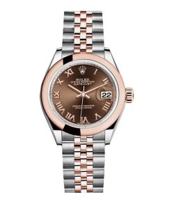 Rolex Datejust 278341RBR Everose Gold And Daimond Automatic Chocolate With Diamond Dial Jubilee Replica