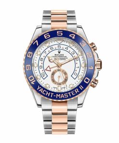 rolex-yacth-master-rose-gold-steel-white-dial-replica