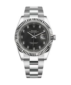 rolex-datejust-126334-gold-steel-grey-dial-replica