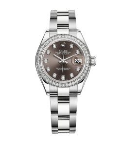 Rolex Dark Grey Diamond Replica