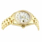 Rolex Datejust 178288 Gold Mother Of Pearl Dial Replica - Image 3