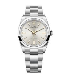 rolex-oyster-perpetual-grey-dial-126000-replica