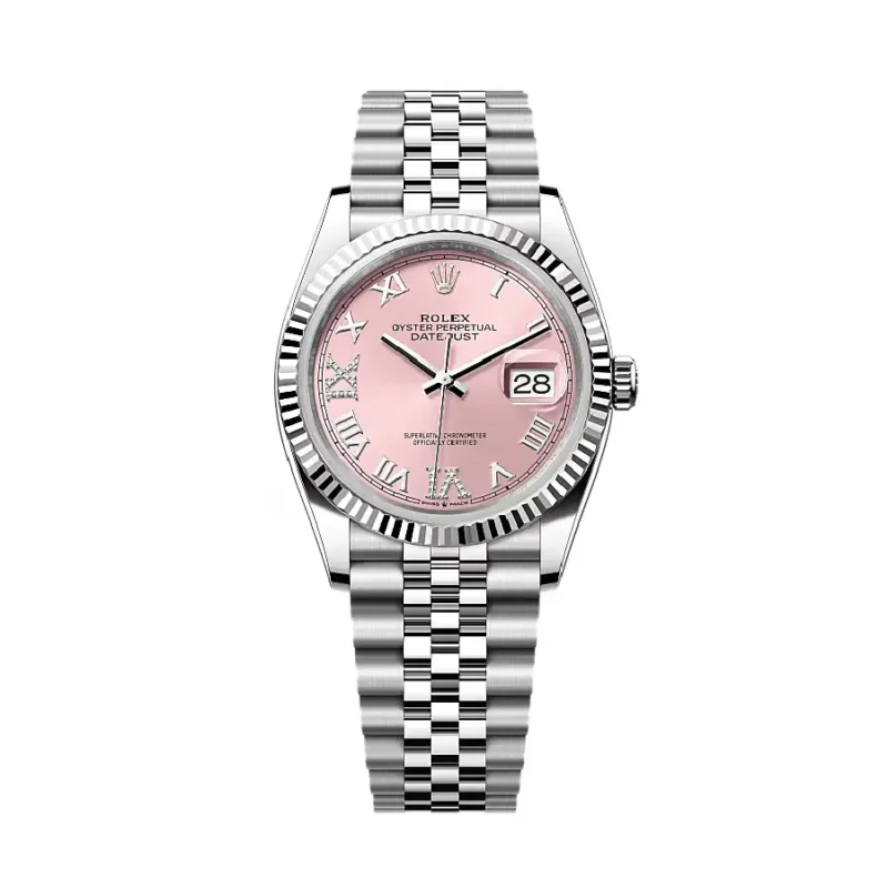 Rolex Datejust 116234 Pink Dial 1:1 Super Clone